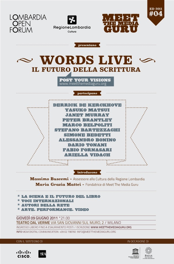 Words Live - card digitale