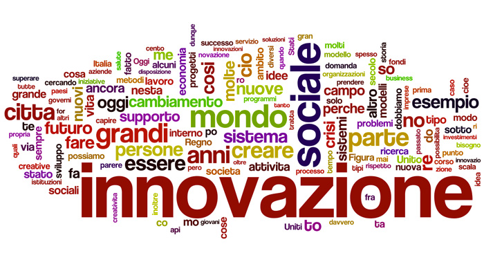 Le 150 parole più utilizzate nel saggio "Social Innovation" di G. Mulgan