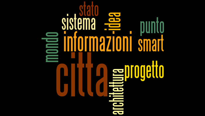 Le 10 parole più utilizzate nel saggio "Smart City, Smart Citizen" di C. Ratti