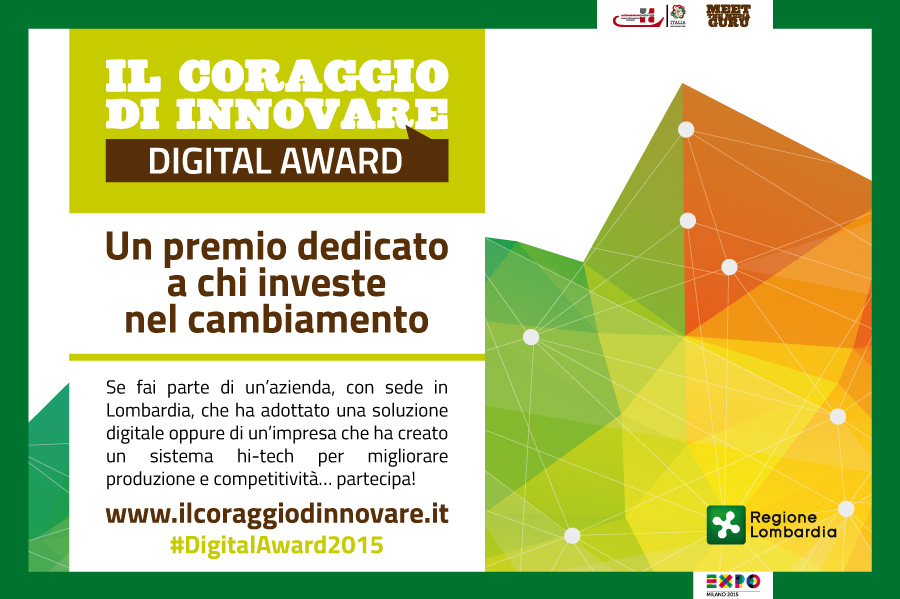 La card di Il Coraggio di Innovare Digital Award 2015